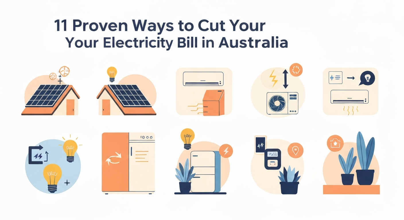 11 Proven Ways to Cut Your Electricity Bill in Australia