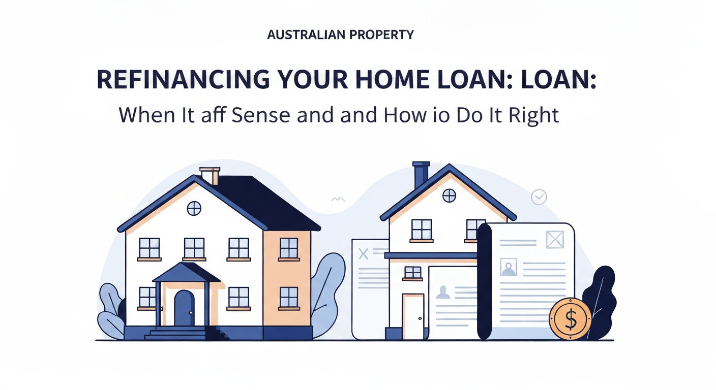 Refinancing Your Home Loan: When It Makes Sense and How to Do It Right